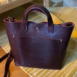 ✨Rare✨ Portland Leather Goods Mini Crossbody in Oxblood